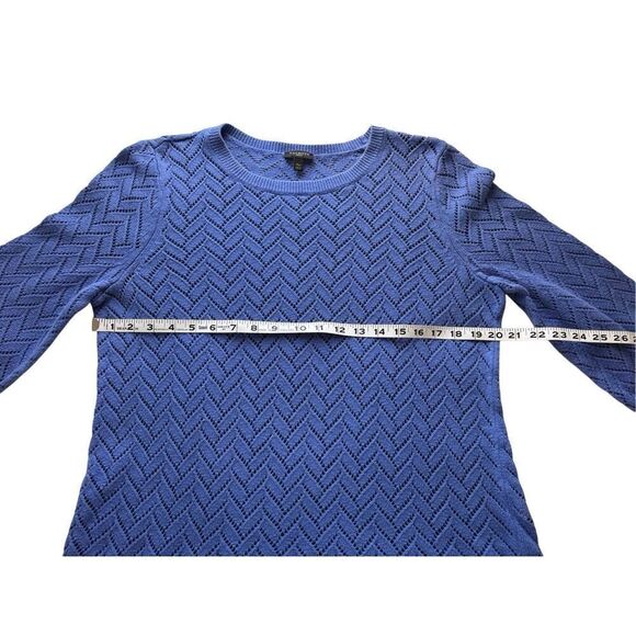 Talbots cotton/linen Pointelle sweater - XLP - Picture 6 of 9